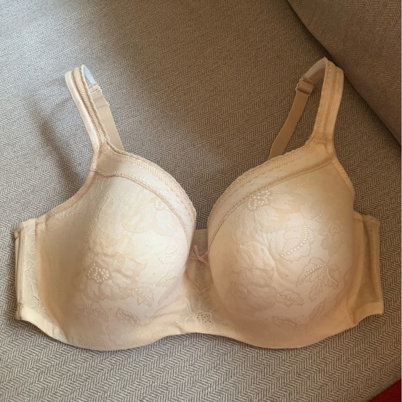 Cacique Modern Lace Lightly Lined Balconette Bra - Size 42DD - Picture 5 of 16